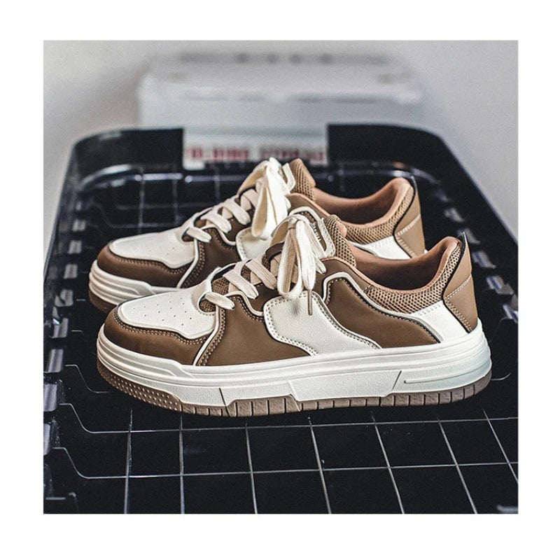 Shoes For Man Men Shoes Male Sneakers Autumn New Casual Thick Sole Student American Style Fashion Sneakers