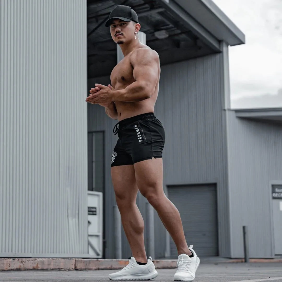 Men Shorts Hot Shorts for Men Workout Gym Jogger Sweatshorts Quick Dry Light Weight Bodybuilding Short Pants