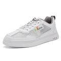 Men's Board Shoes with Breathable Soft Soles Low Heel Round Toe New Style Lace-up High-quality All-season Model Vulcanized Shoes