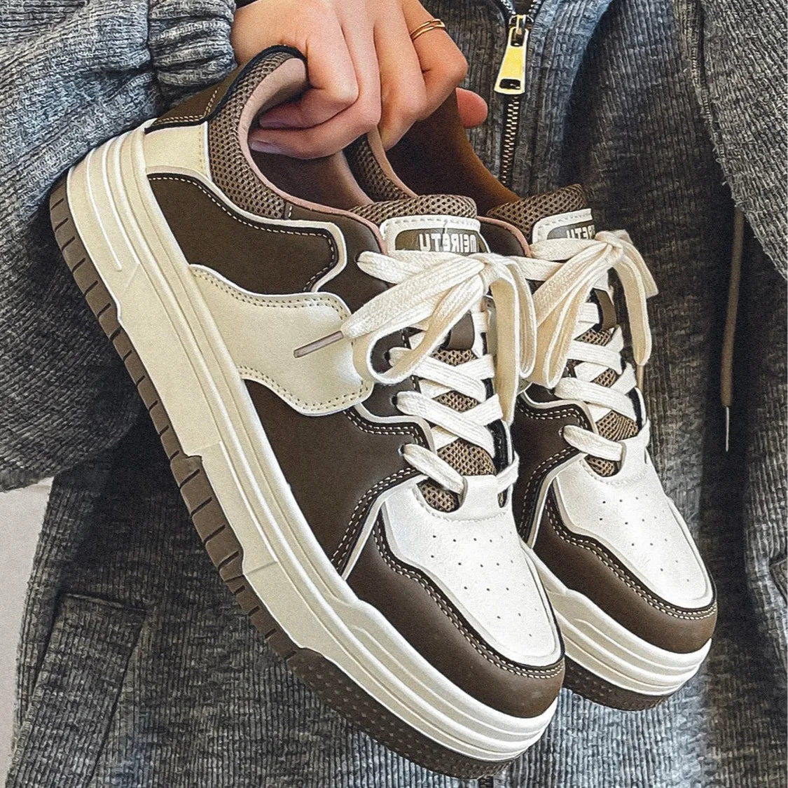 Shoes For Man Men Shoes Male Sneakers Autumn New Casual Thick Sole Student American Style Fashion Sneakers