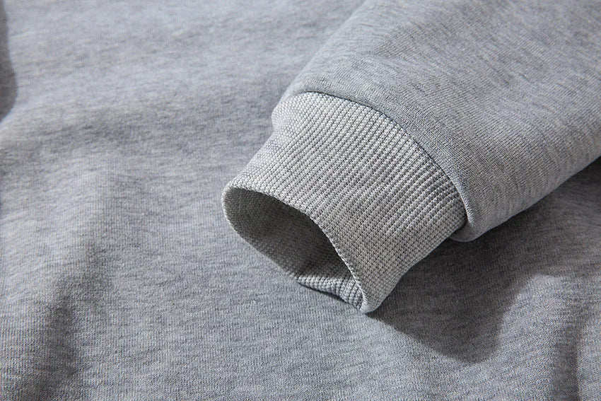 Y2K Solid Pullover Hoodie