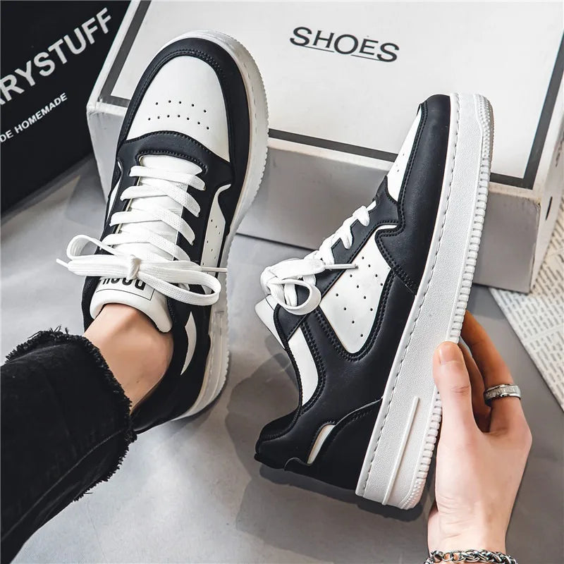 Men's Shoes Classic Black White Sneakers Fashion Tenis Training Shoes for Men Youth Student Sports Running Shoe New Casual Shoes