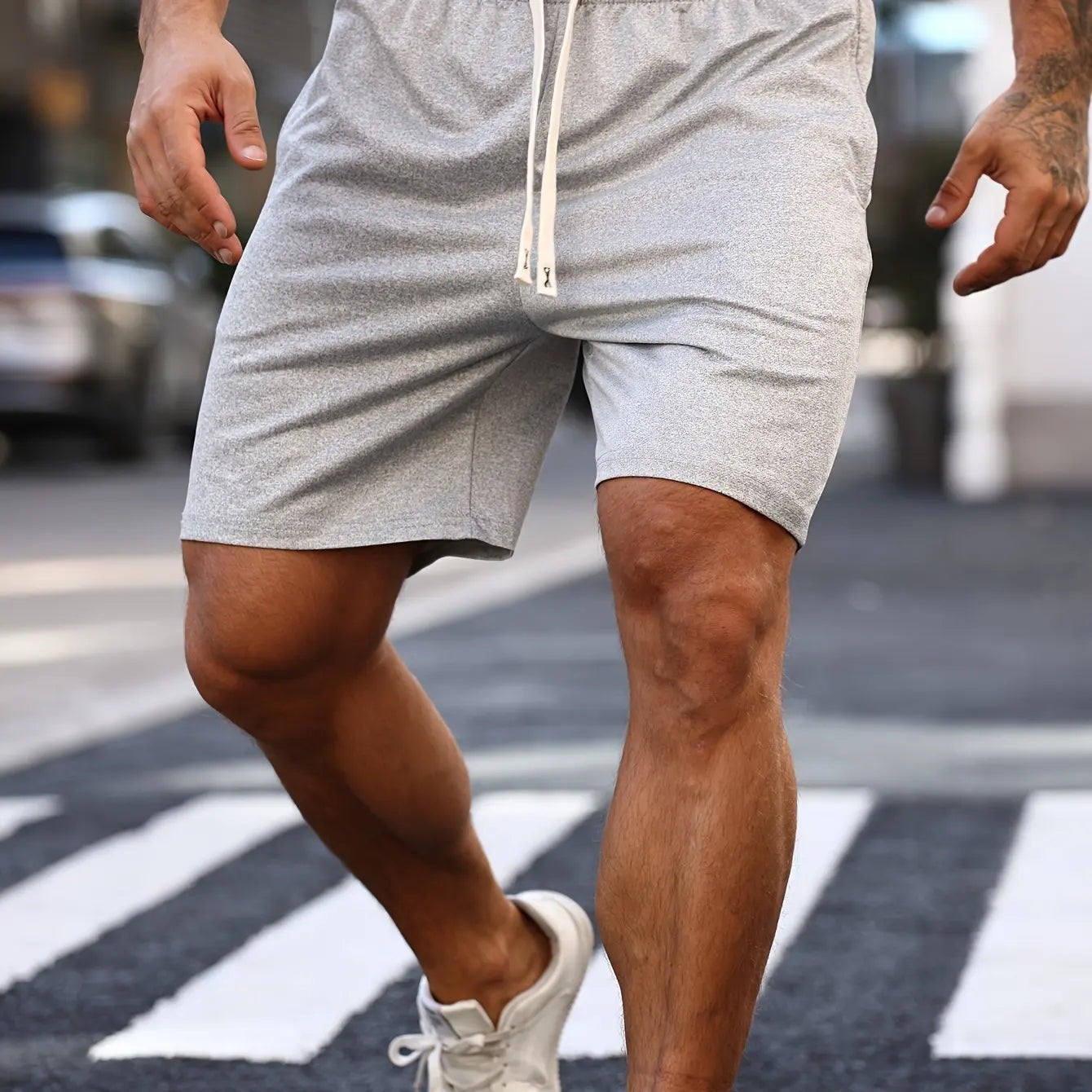 Men's Fashionable and Minimalist Shorts for Spring and Summer, Suitable for Both Men and Women, Casual Sports Shorts