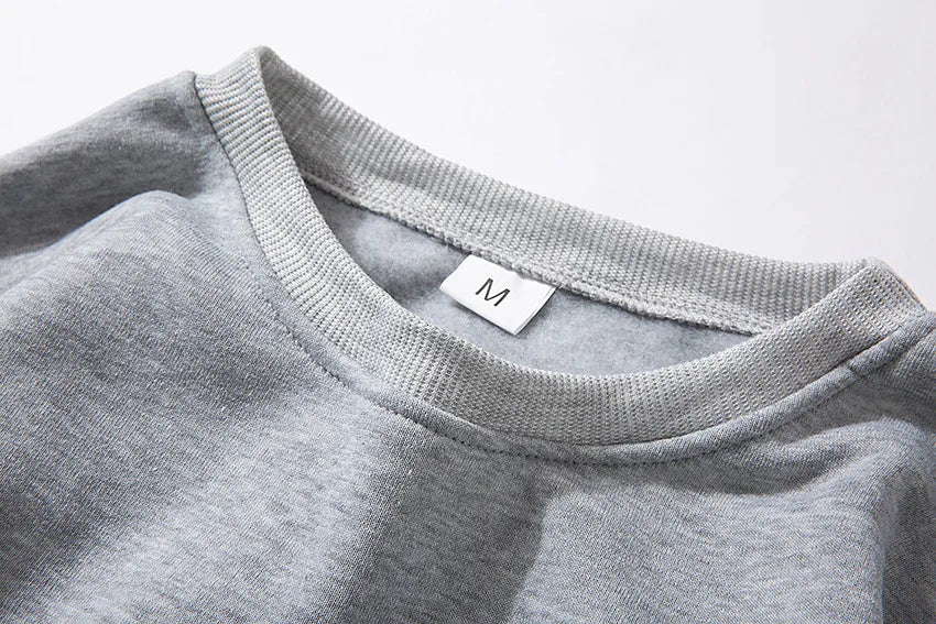 Y2K Solid Pullover Hoodie