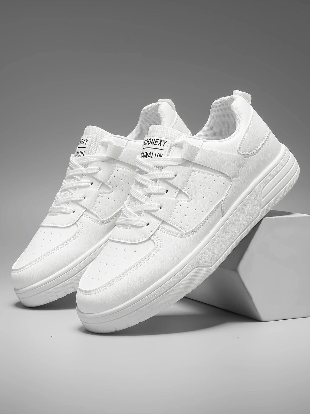 Fashionable sports shoes - skate shoes. Low-top lace-up shoes with a school style and street style, suitable for daily outdoor