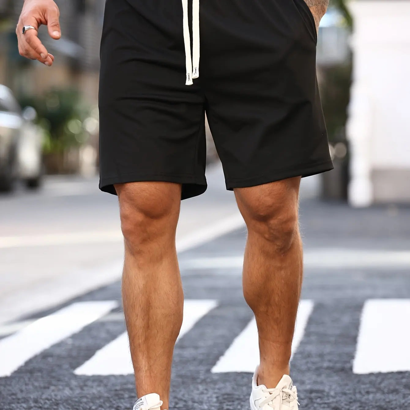 Men's Fashionable and Minimalist Shorts for Spring and Summer, Suitable for Both Men and Women, Casual Sports Shorts